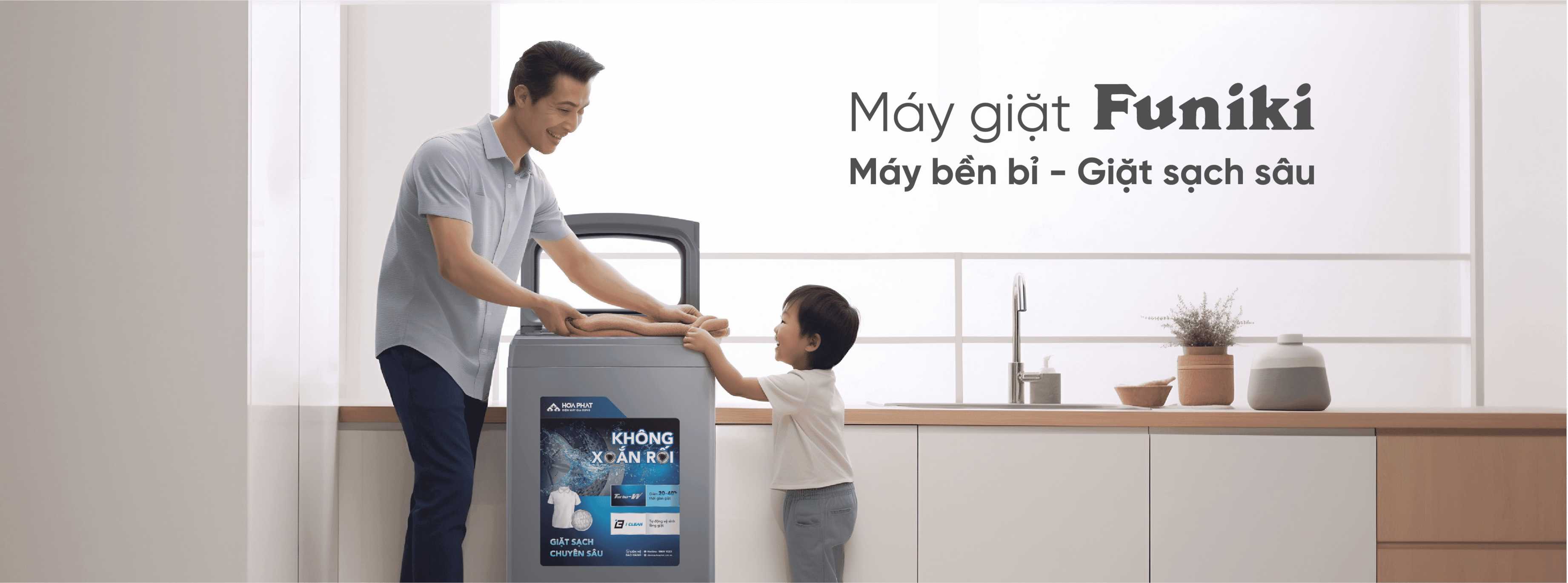 Máy giặt lồng đứng Funiki 9.5kg HWM T695ABG